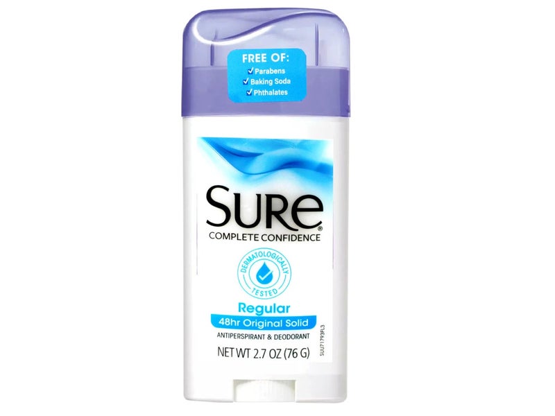 Sure Anti-Perspirant Deodorant Invisible Solid Regular Scent 2.60 oz - Image 1